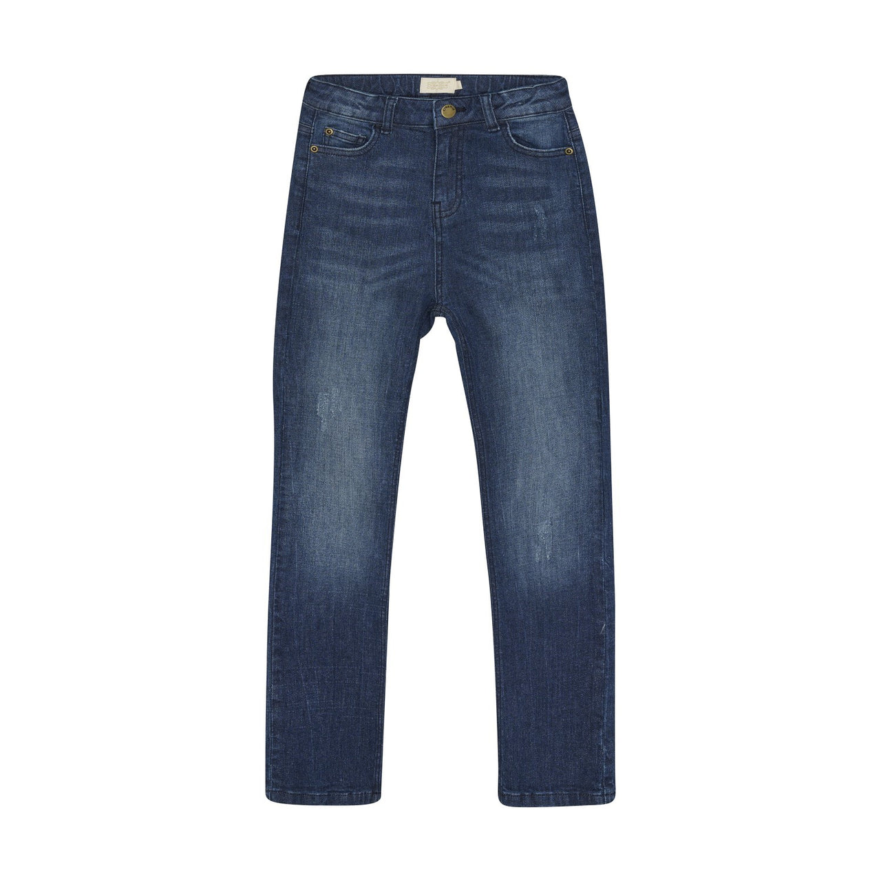 Girls Dark Blue Denim - Regular Straight Leg