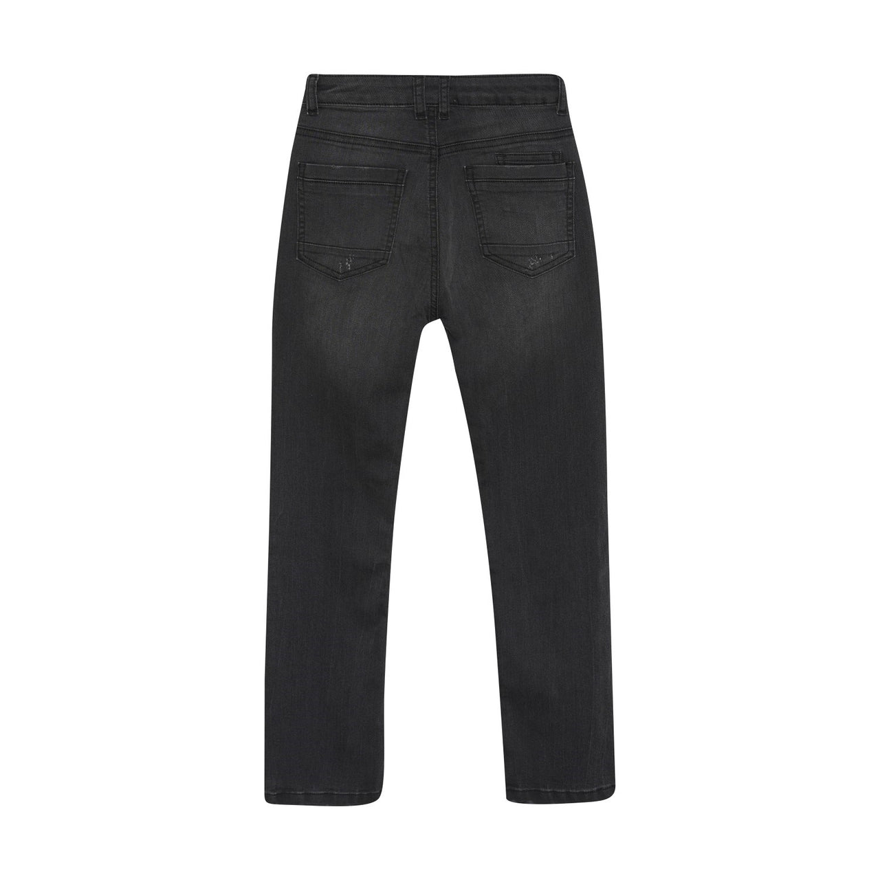 Girls Dark Grey Denim - Regular Straight Leg