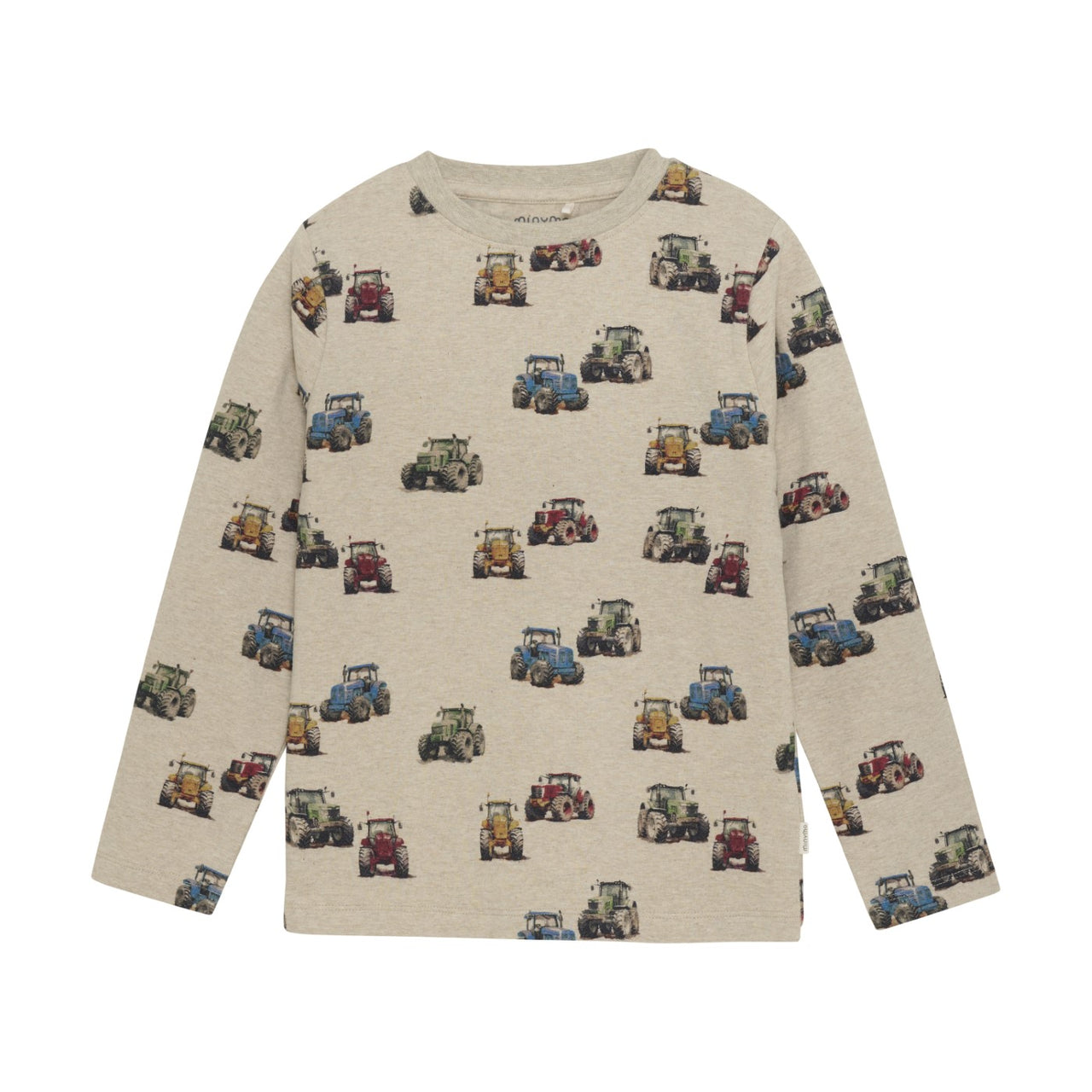 Tractor Print Long Sleeve Graphic Tee