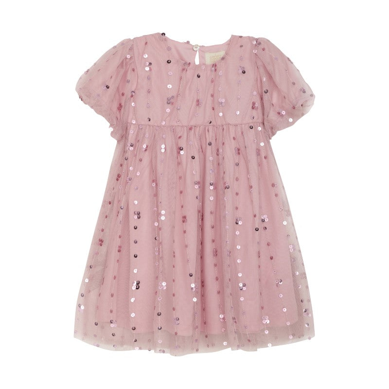 Rose Gold Sequin Dress