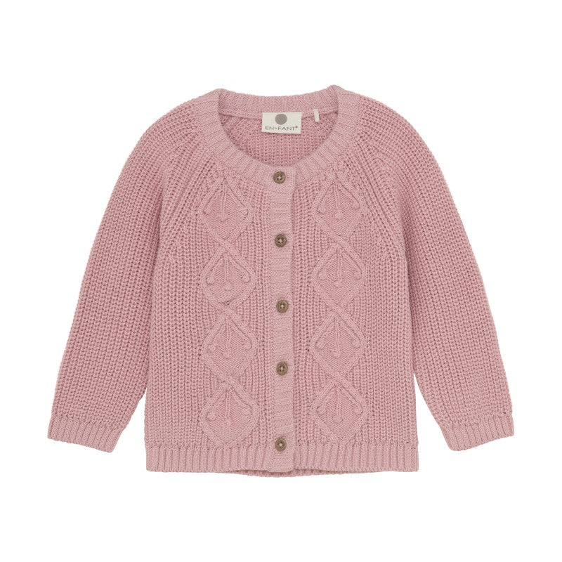 Rose Knit Cardigan