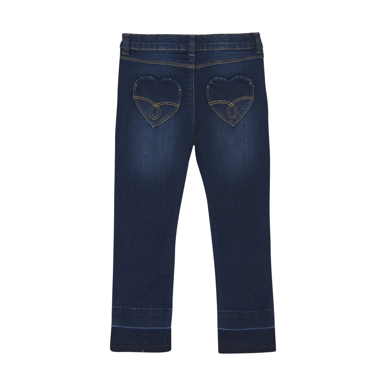 Girls Heart Pocket Denim