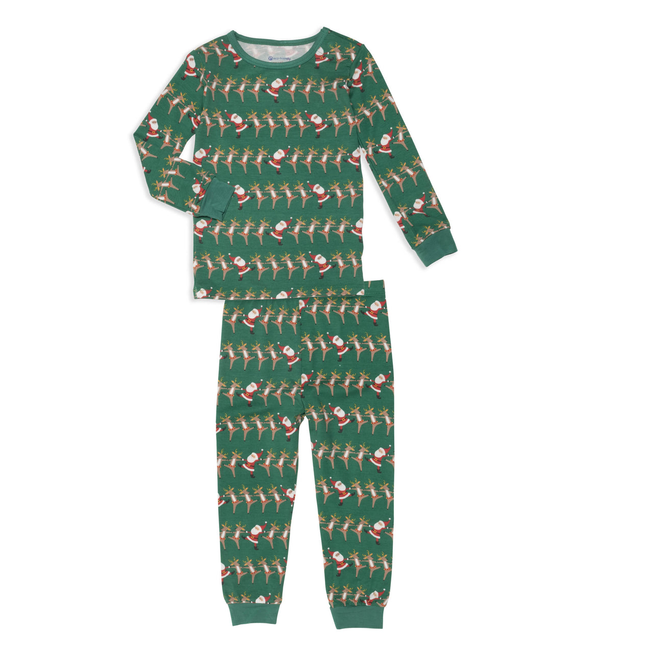 Christmas Can Can Long Sleeve Pajama Set