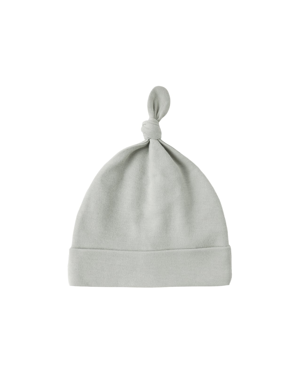 Knotted Baby Hat Sage