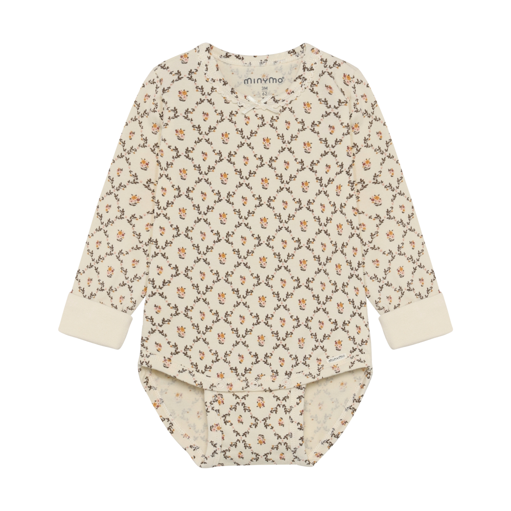 Long Sleeve Bodysuit- Seedpearl