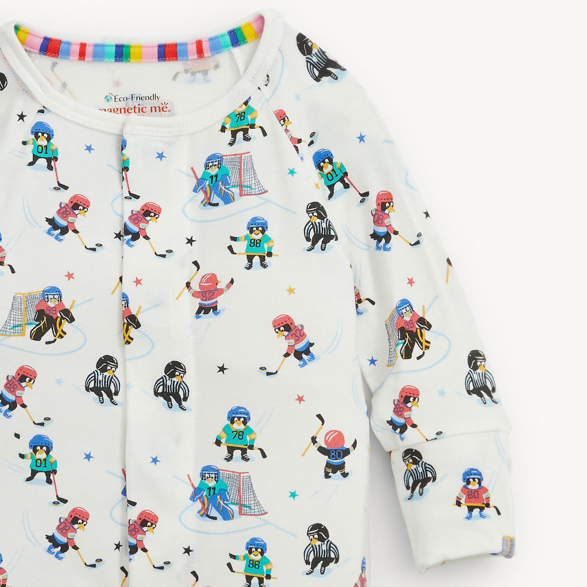 Magnetic Romper- Mighty Penguins