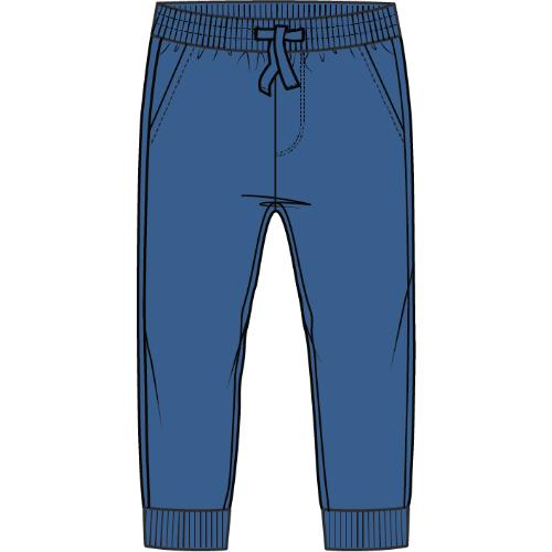 Royal Blue Knit Pant