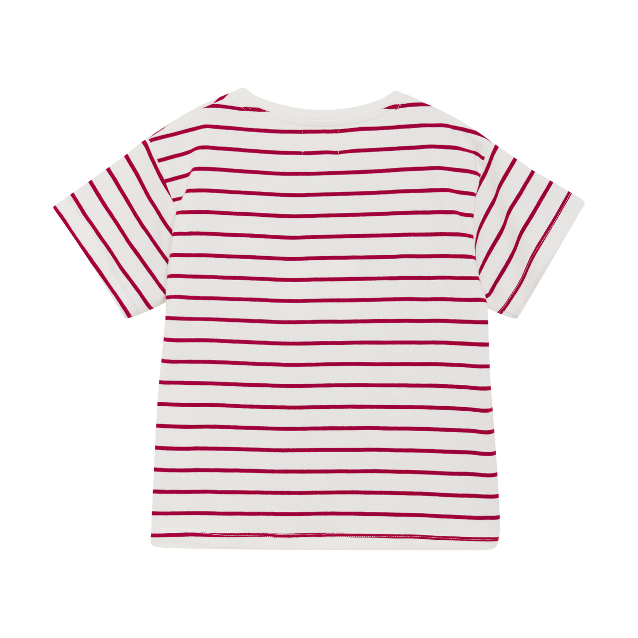 Chilli Red Striped T-Shirt