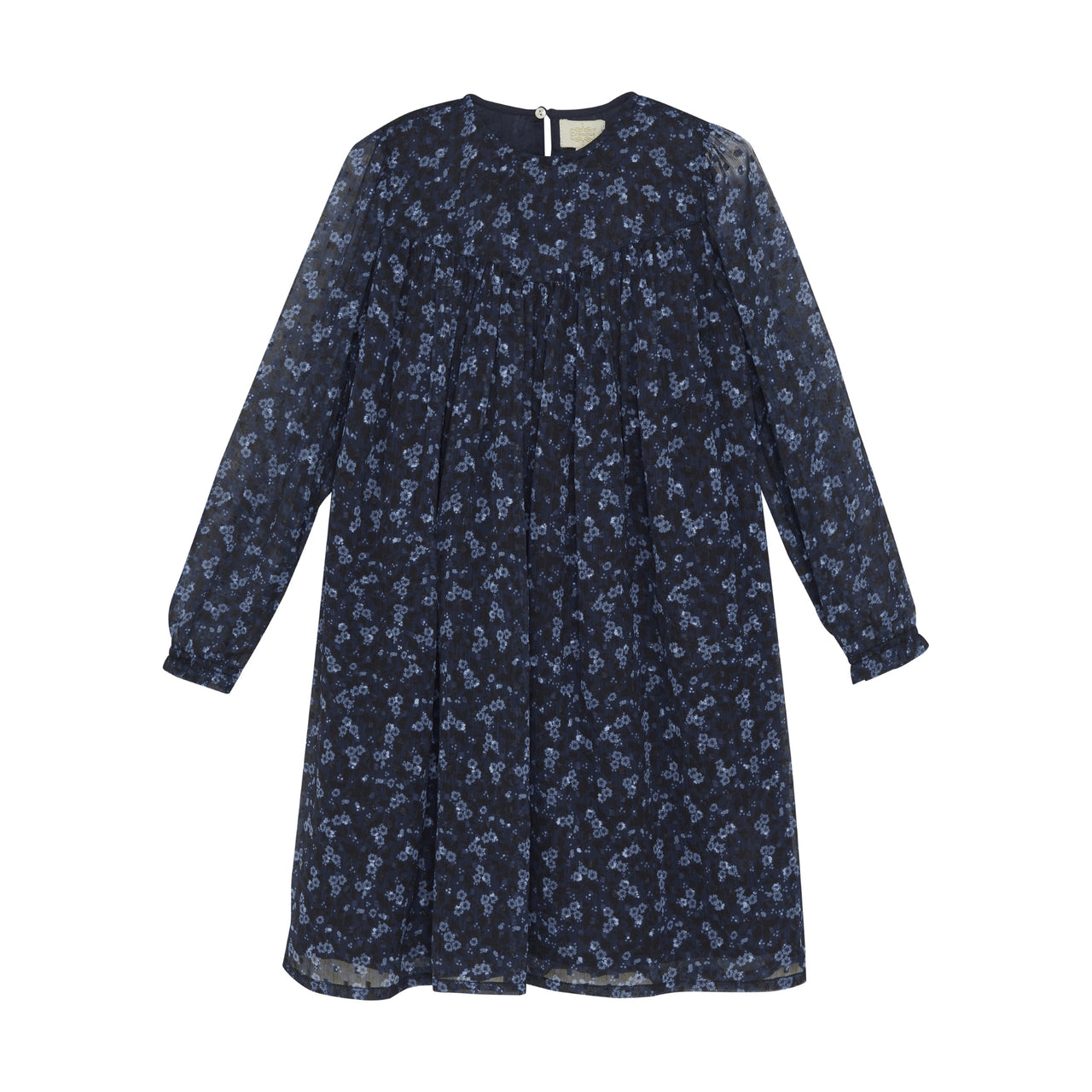 Bel Air Blue Floral Dobby Dress