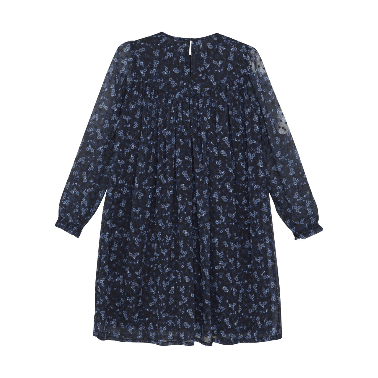 Bel Air Blue Floral Dobby Dress