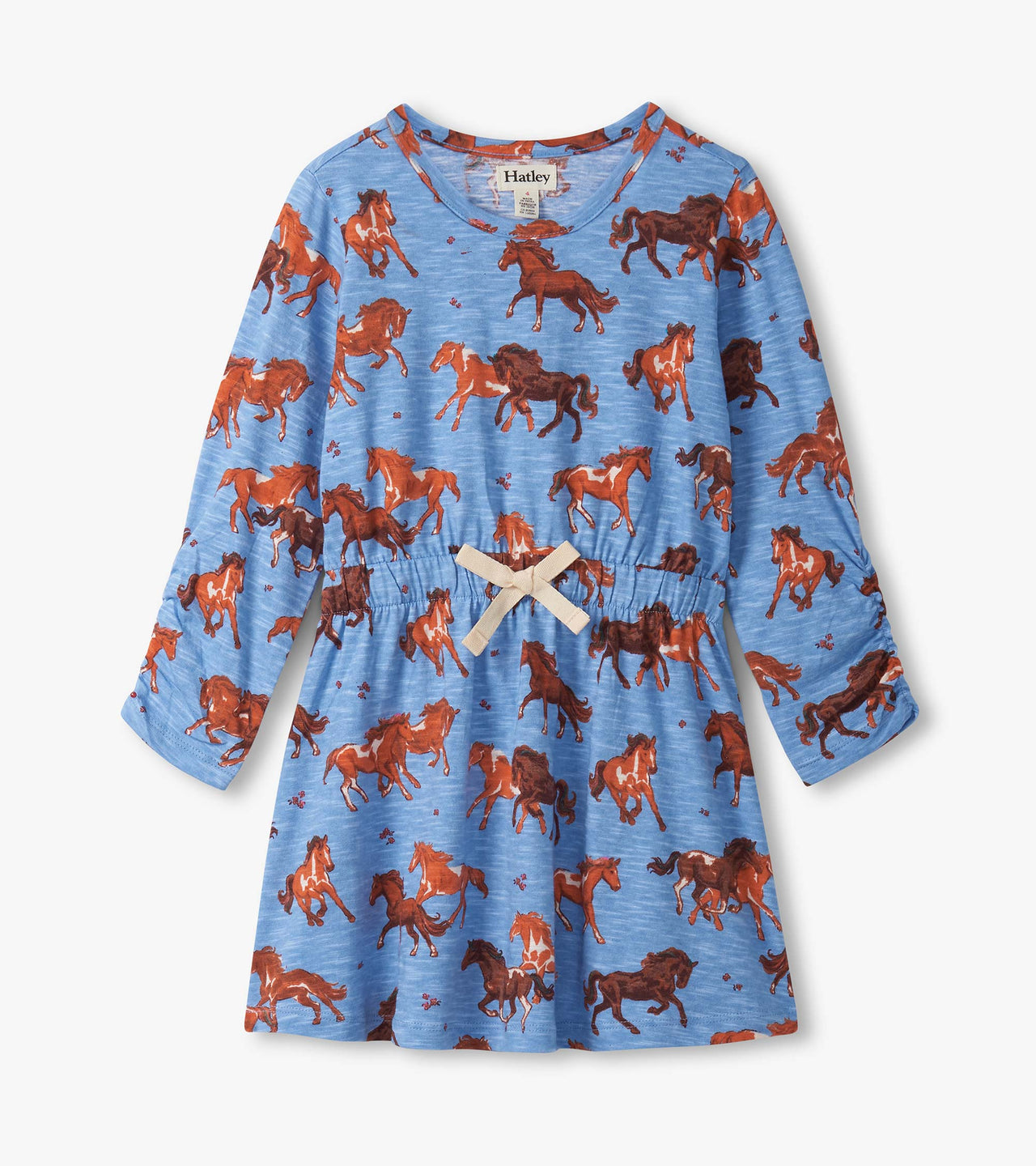 Tinsel Horses Cinched Waist Dress