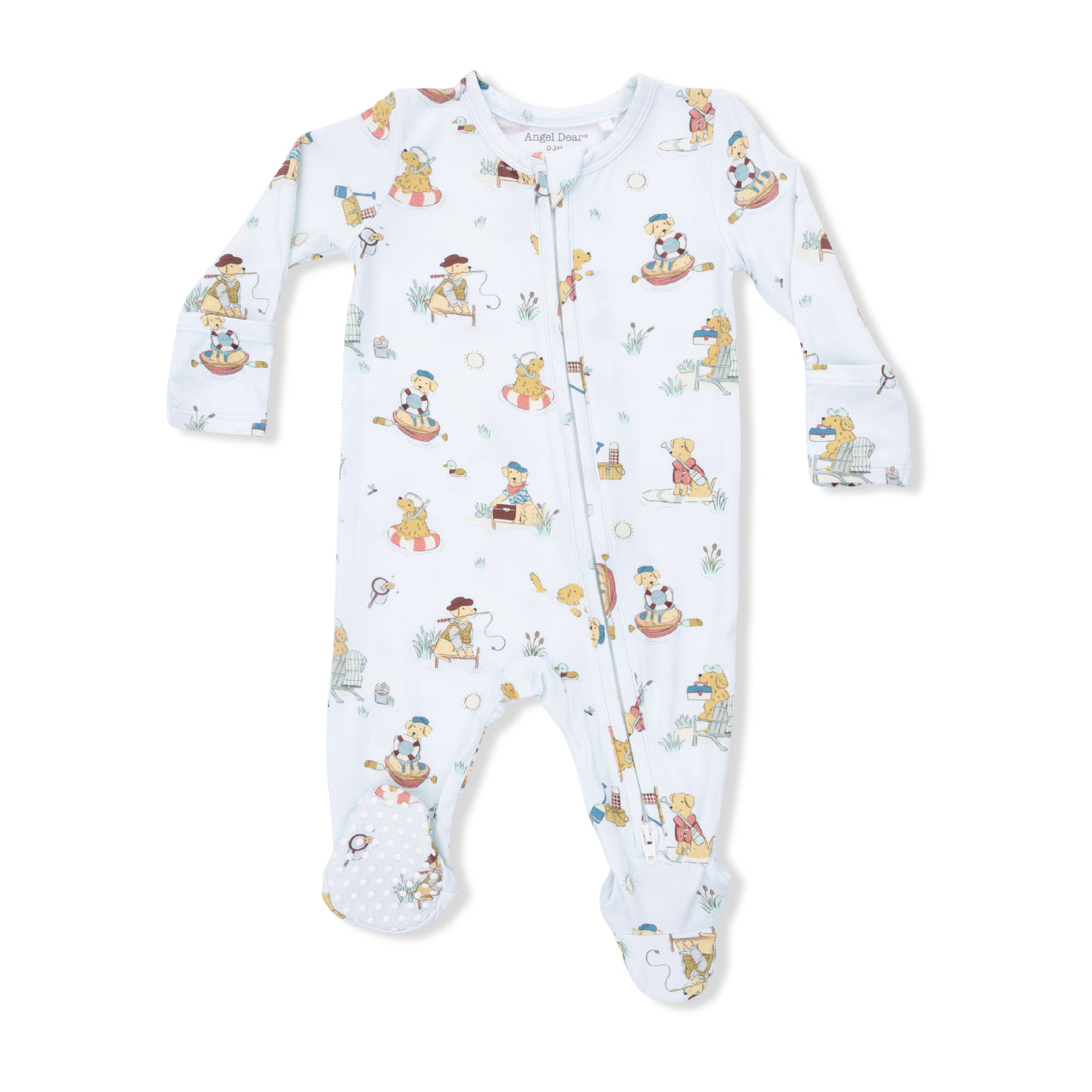 Zippered Footie- Lake Buddy Dogs