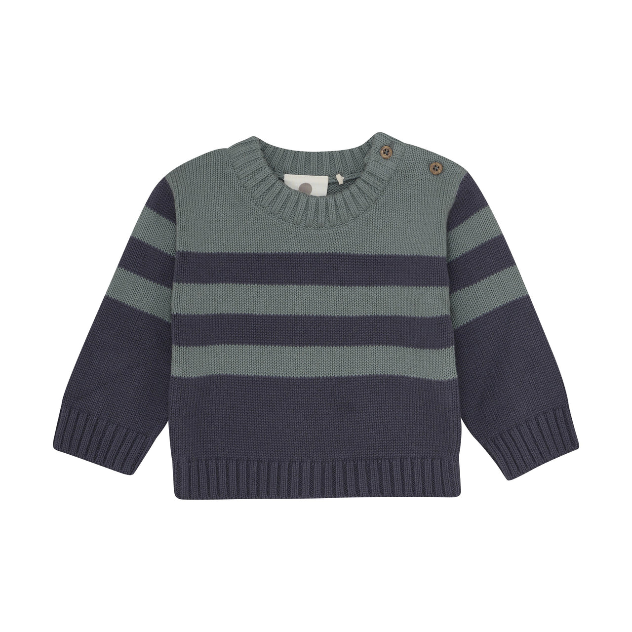 Ebony Stripe Pullover Sweater
