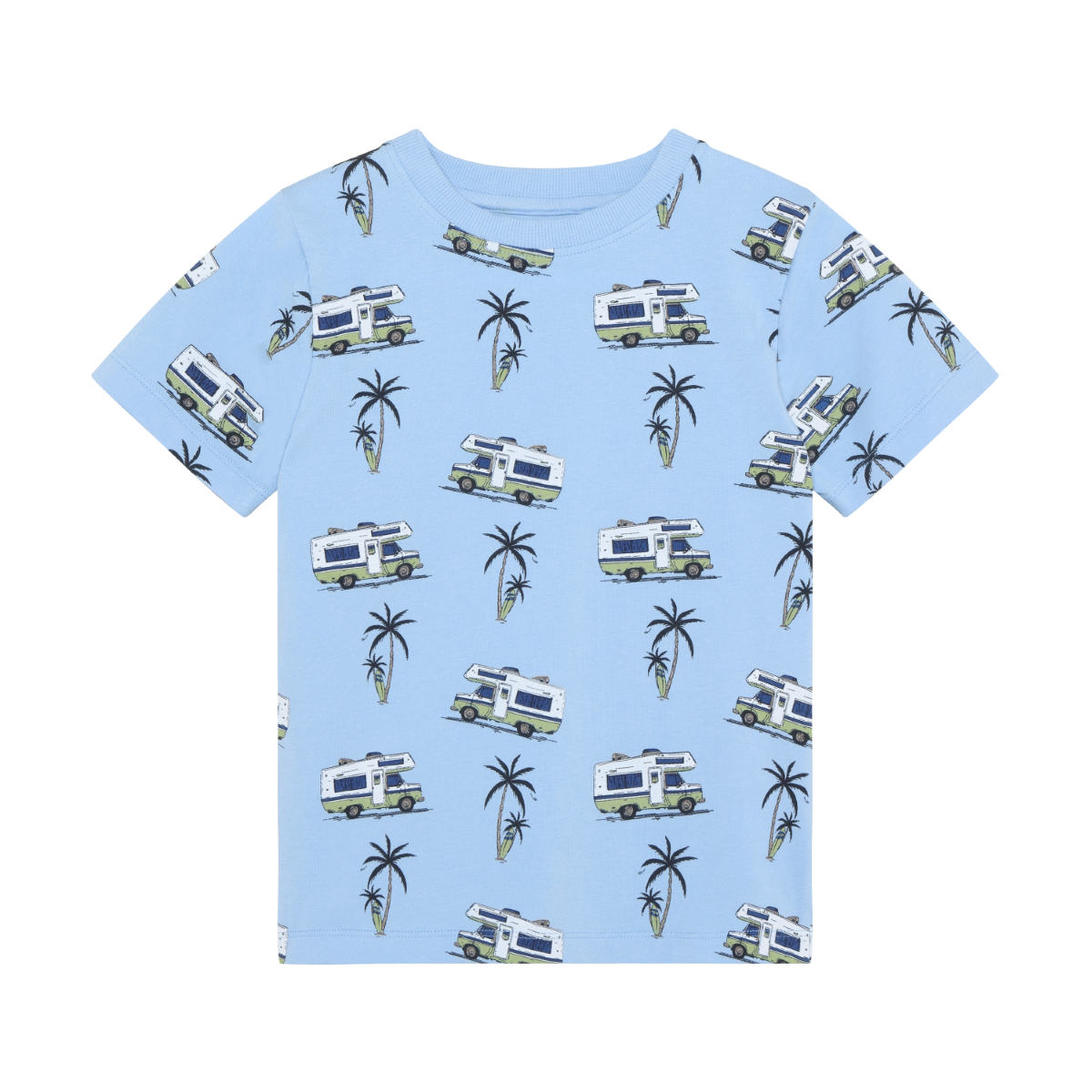 Tropical Camper Short Sleeve T-shirt