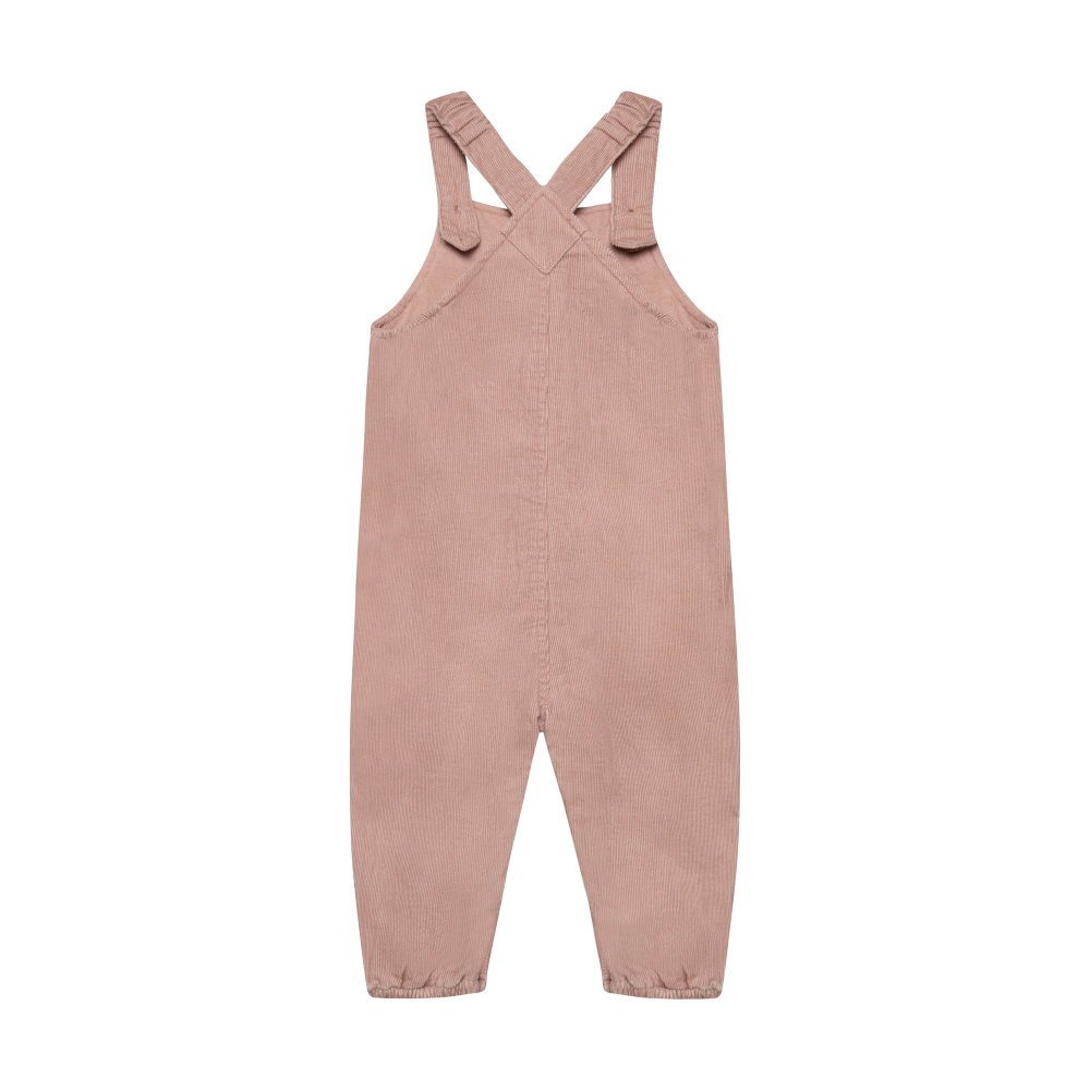 Corduroy Overalls- Fawn