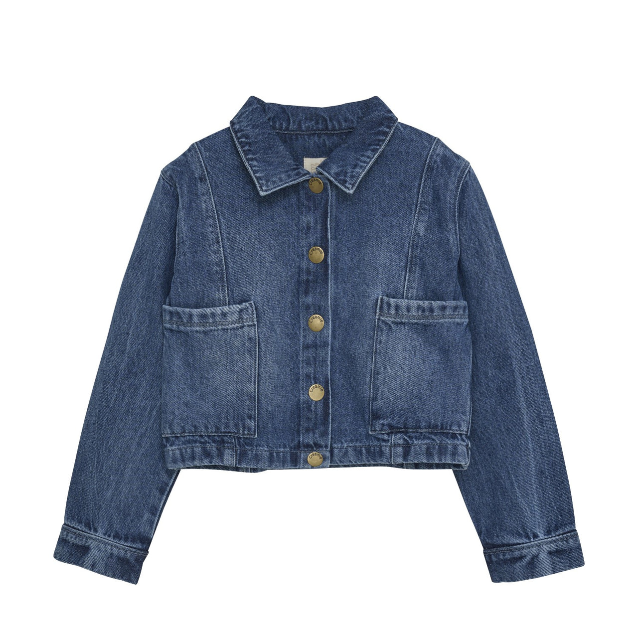 Girls Cropped Denim Jacket