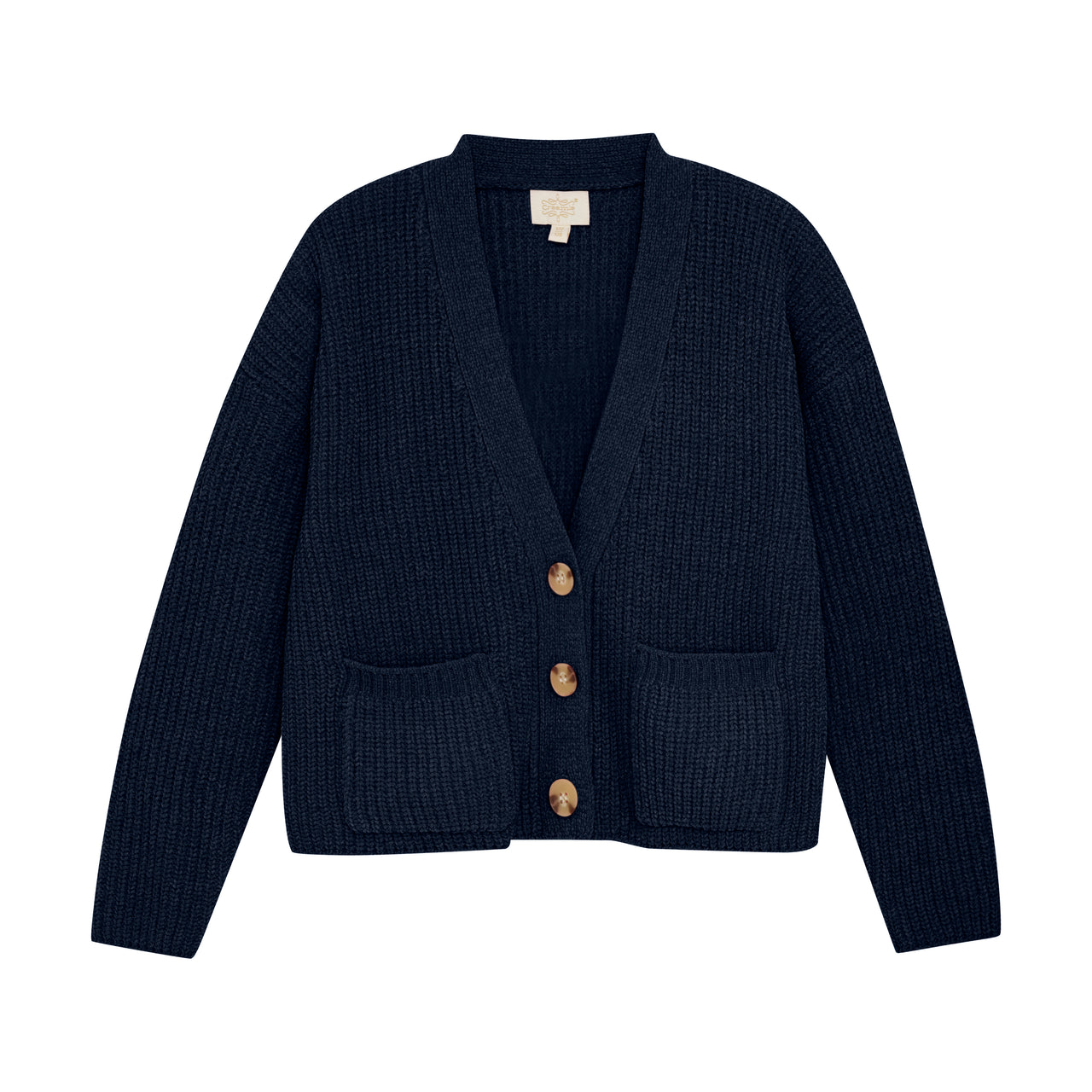 Black Iris Knit Cardigan