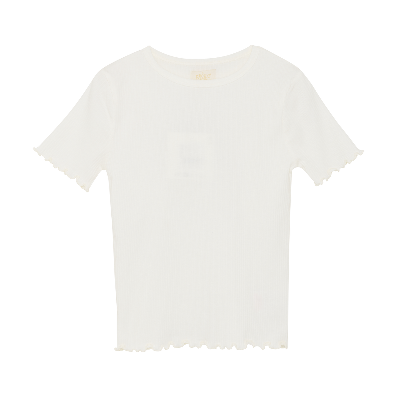 Cloud Ribbed Short Sleeve Tee