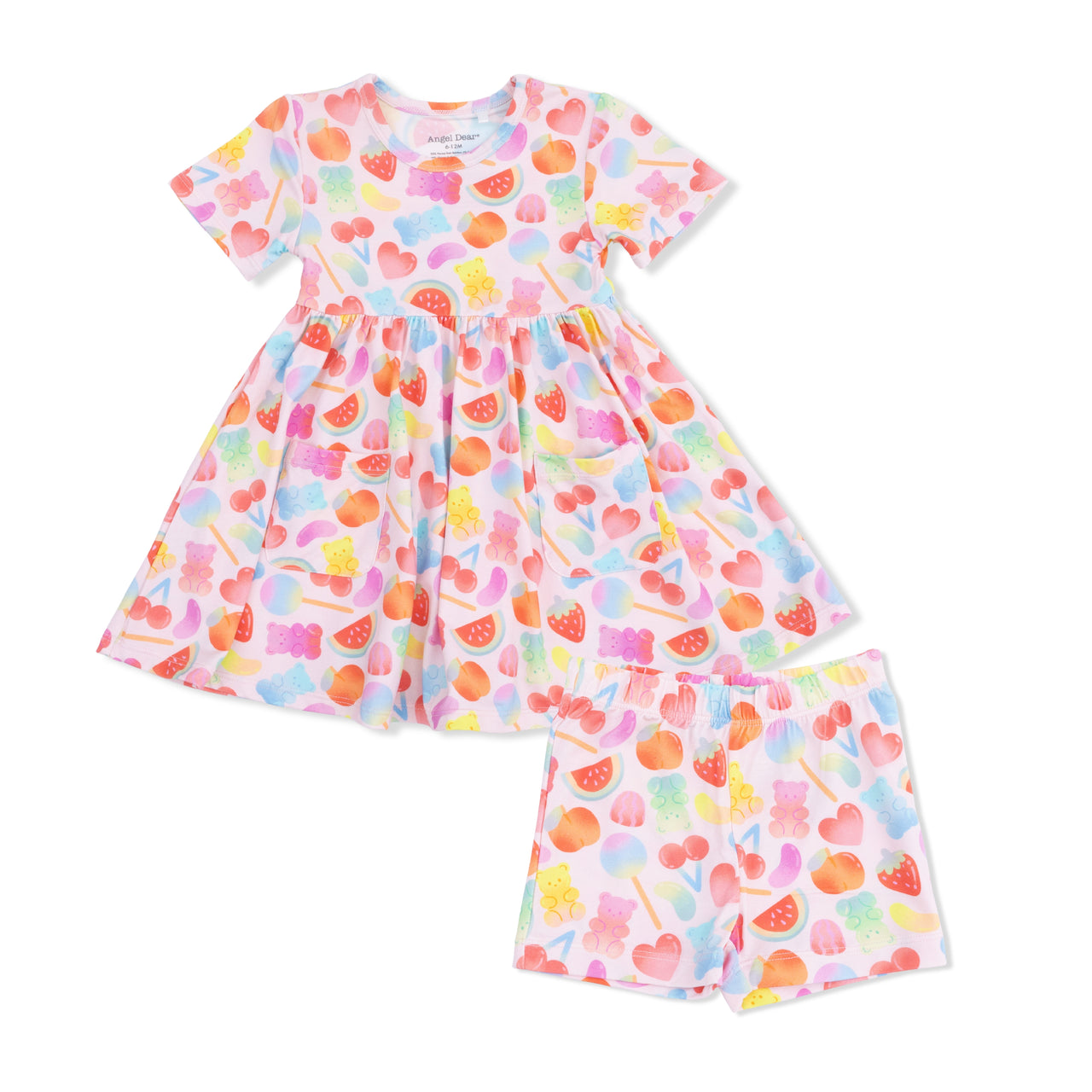 Gummy Bear Twirly Dress with Cartwheel Short