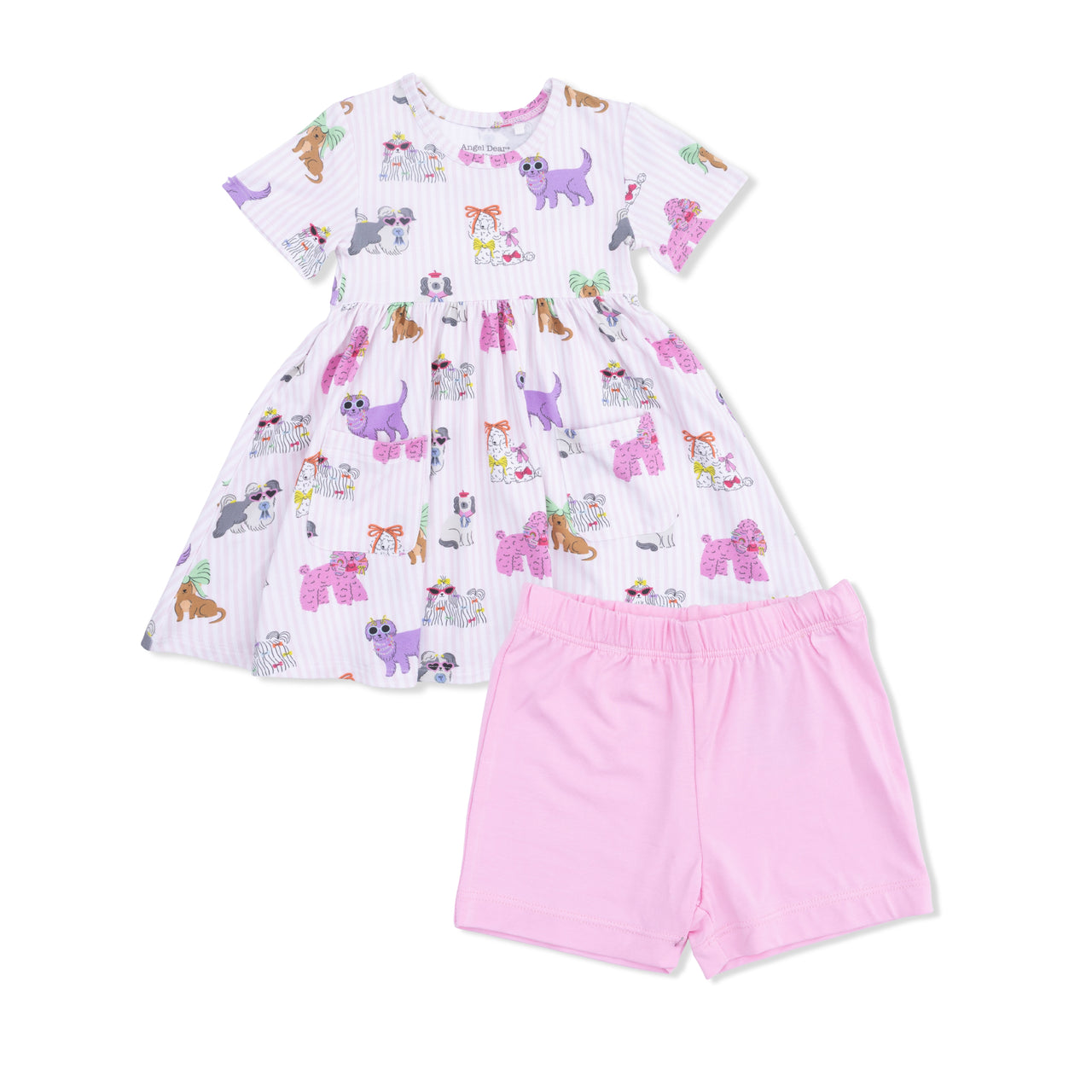 Fancy Dogs Twirly Dress with Cartwheel Short