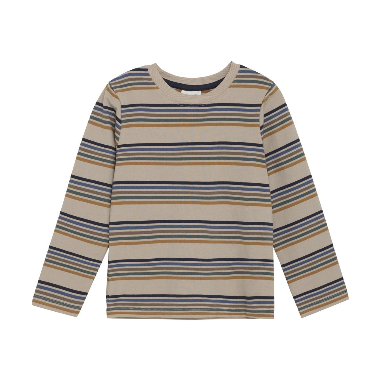 Oxford Tan Striped Long Sleeve Tee
