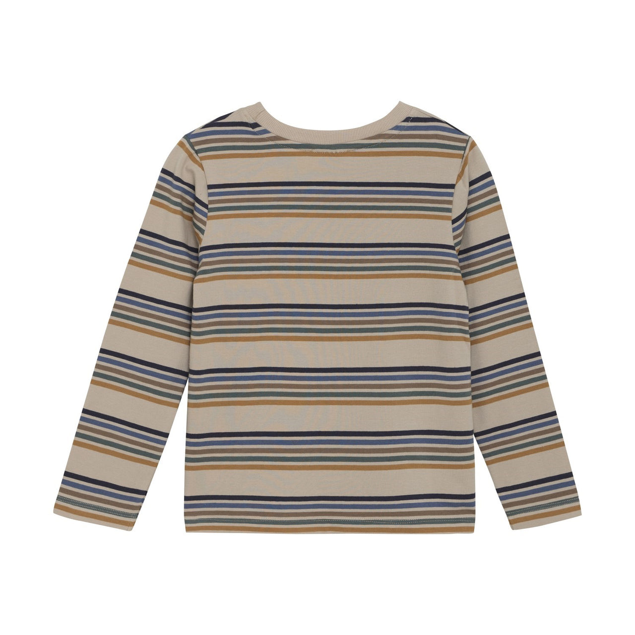 Oxford Tan Striped Long Sleeve Tee