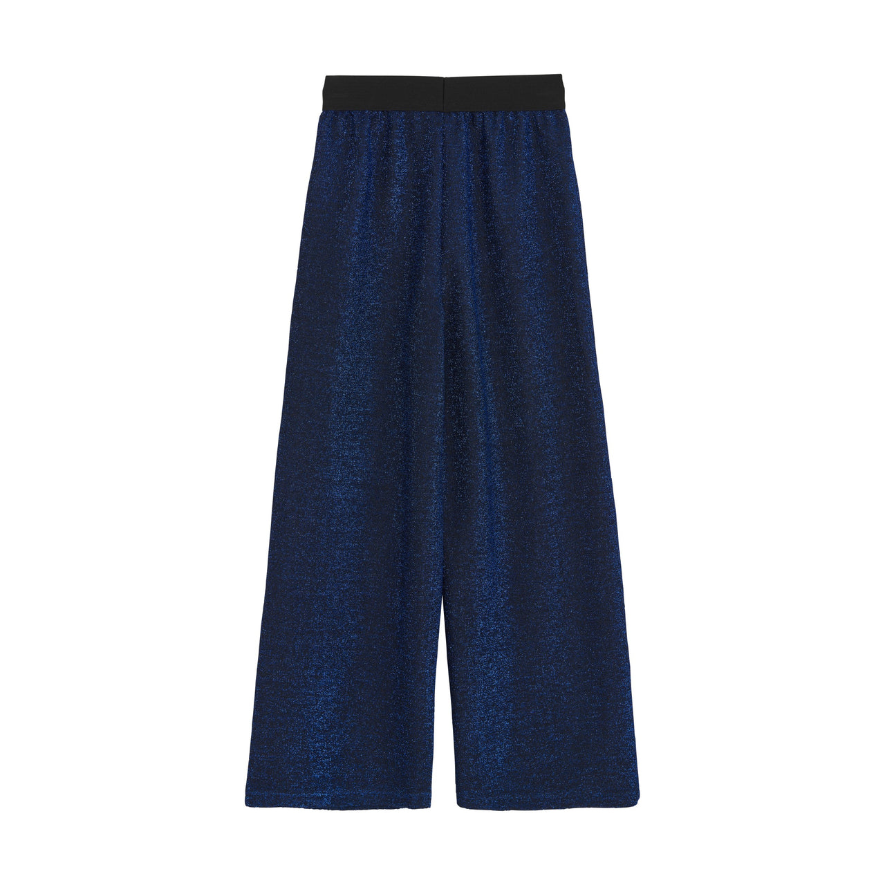 Blue Quartz Glitter Wide Leg Pants
