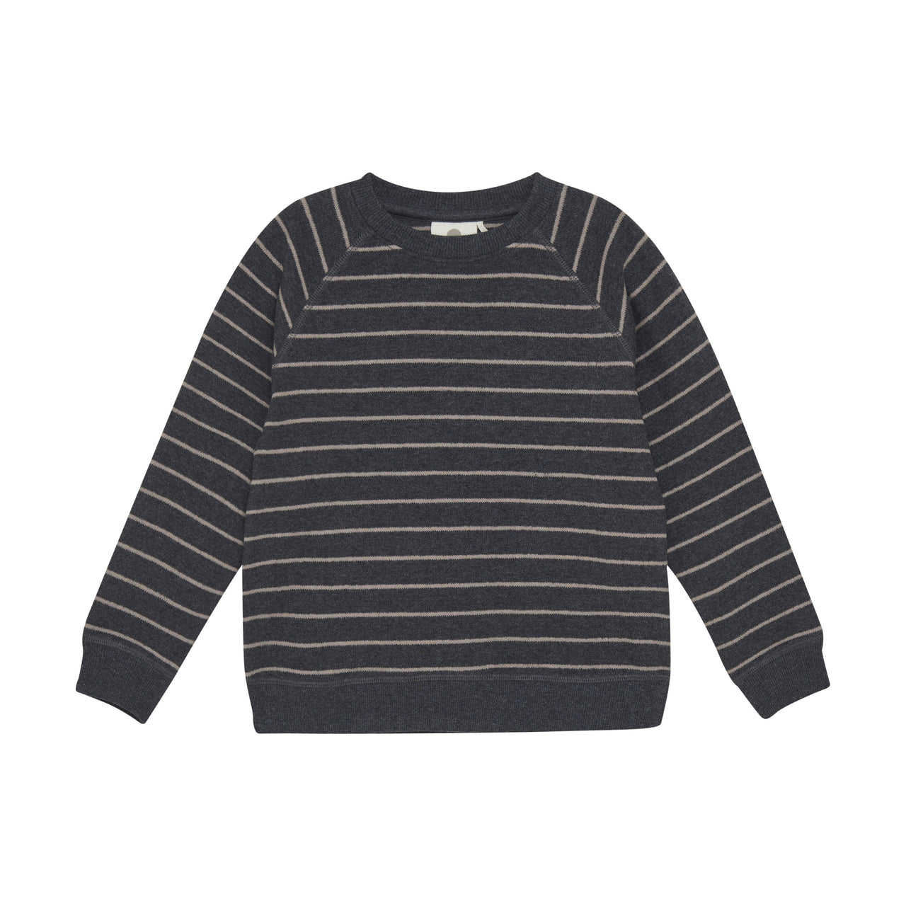 Ebony Stripe Pullover Sweatshirt