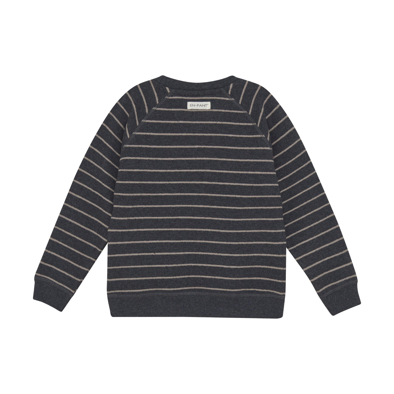 Ebony Stripe Pullover Sweatshirt