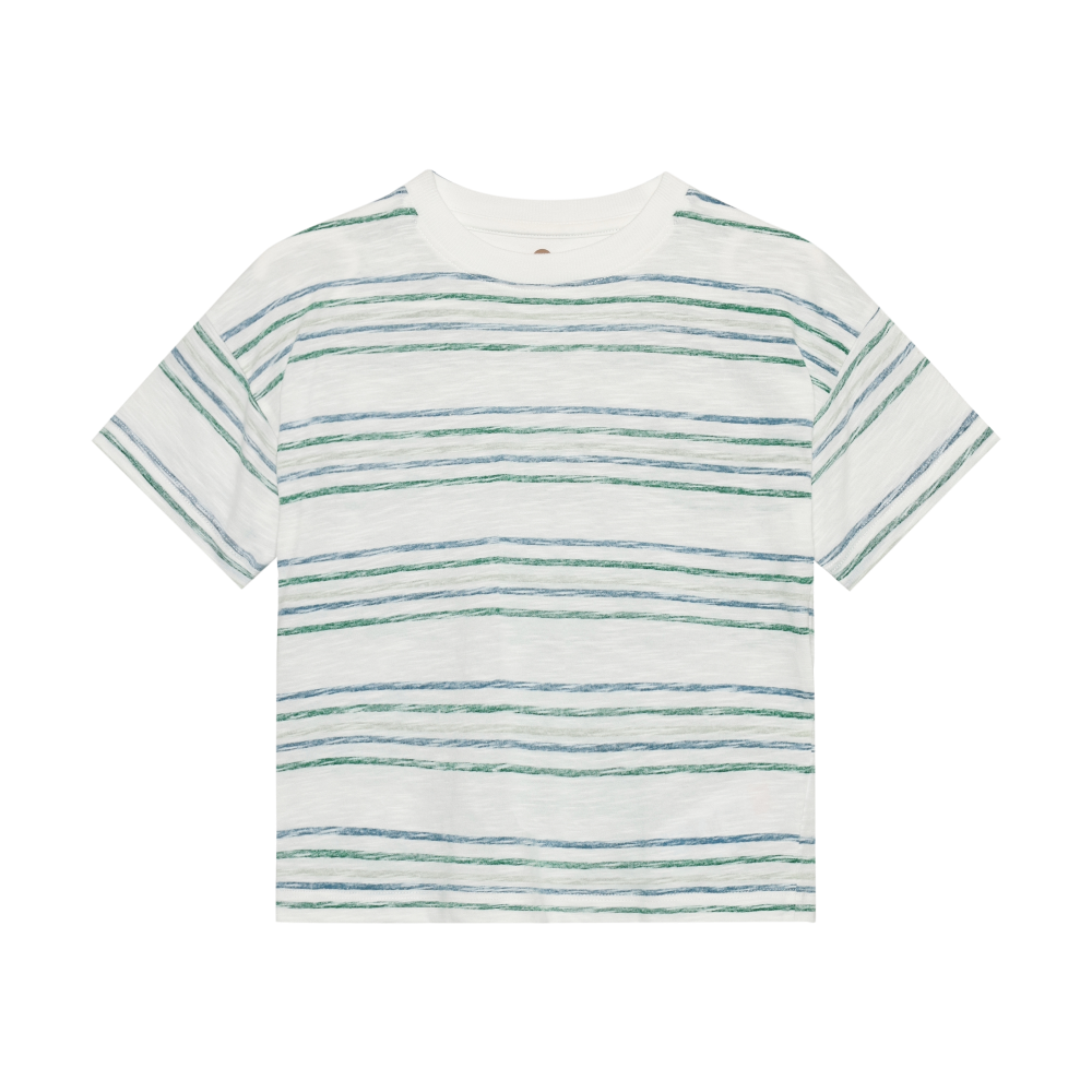 Verdant Green Stripe Tee