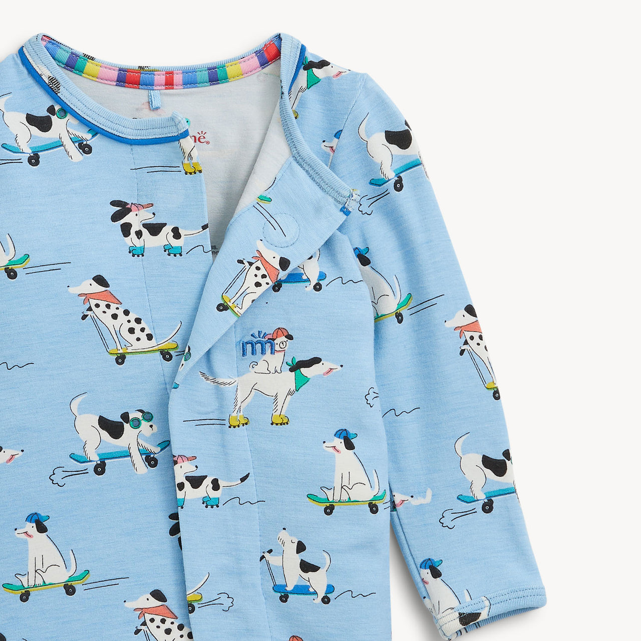 Magnetic Right Fit Footie- Ruff Riders