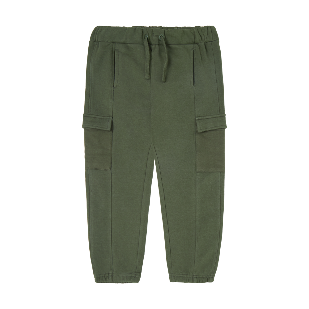Cargo Sweatpants- Beetle