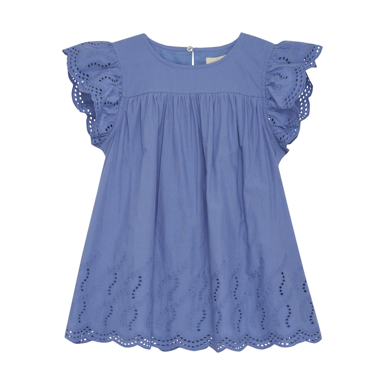 Colony Blue Embroidered Top