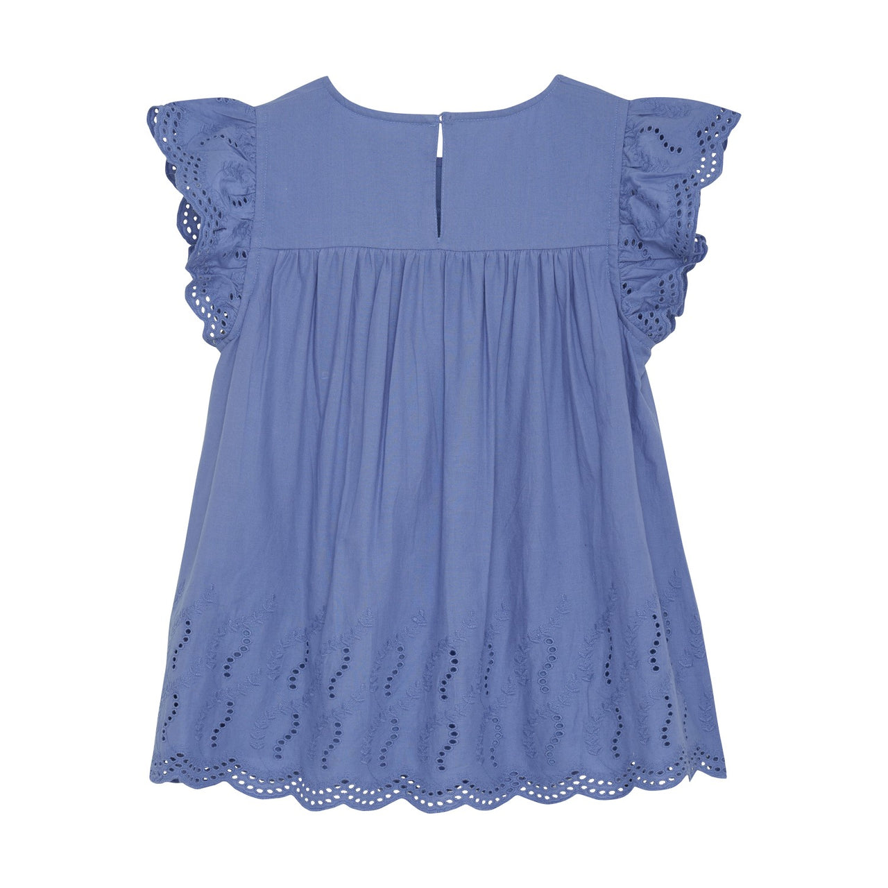 Colony Blue Embroidered Top