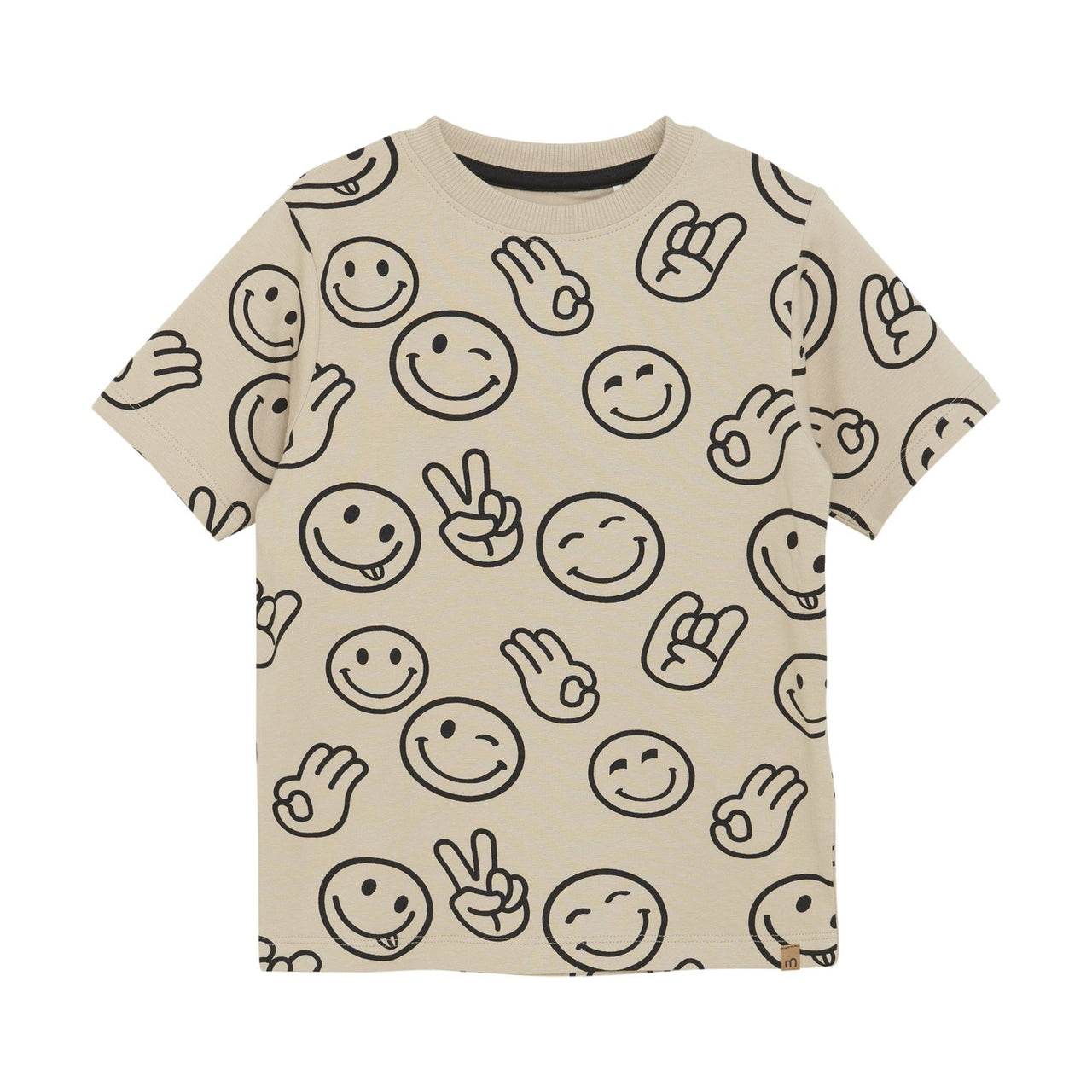 Oxford Tan Smiley Tee