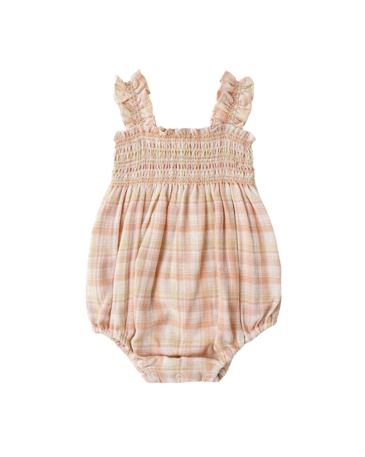 Summer Plaid Julia Romper