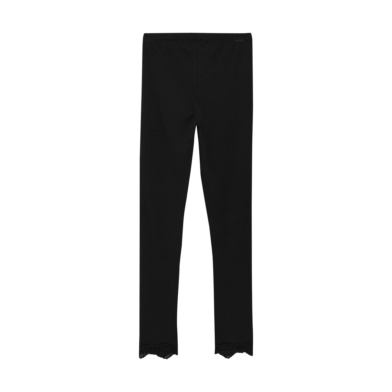 Black Ribbed Legging