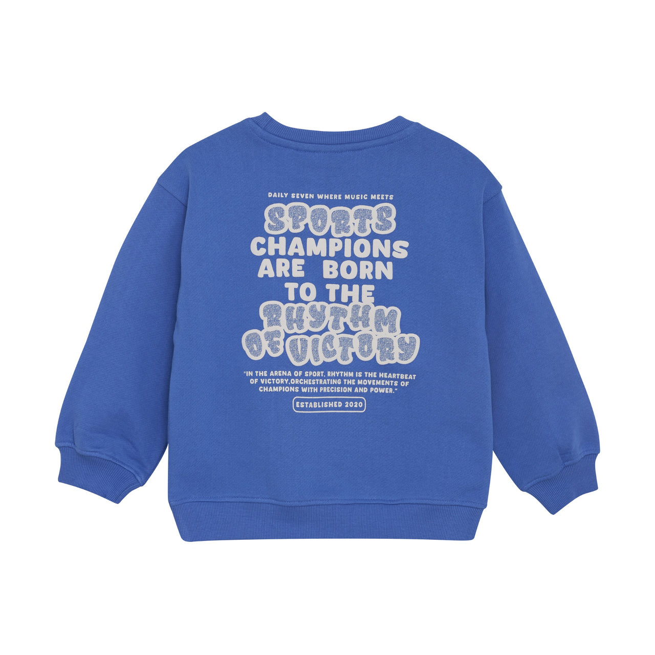 Sports Graphic Oversized Sweatshirt