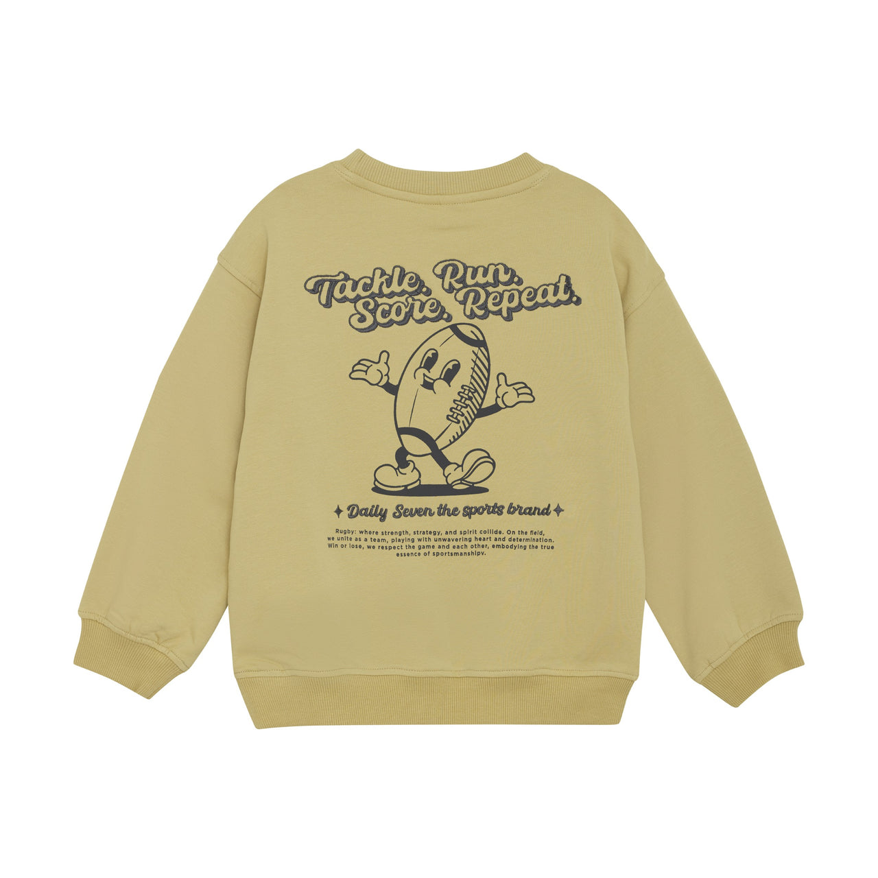 Football Graphic Oversized Sweatshirt