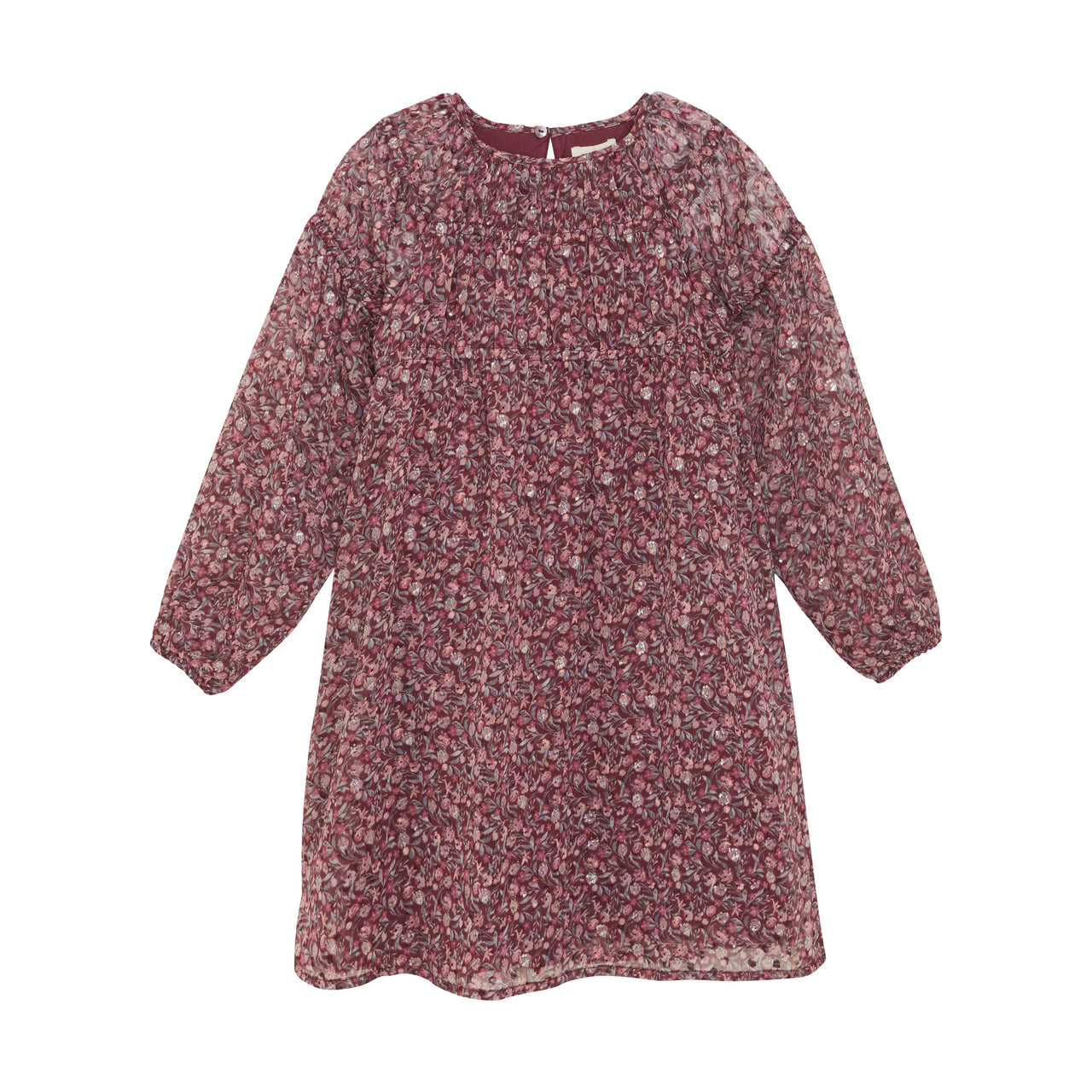 Vineyard Wine Dobby Floral Dress