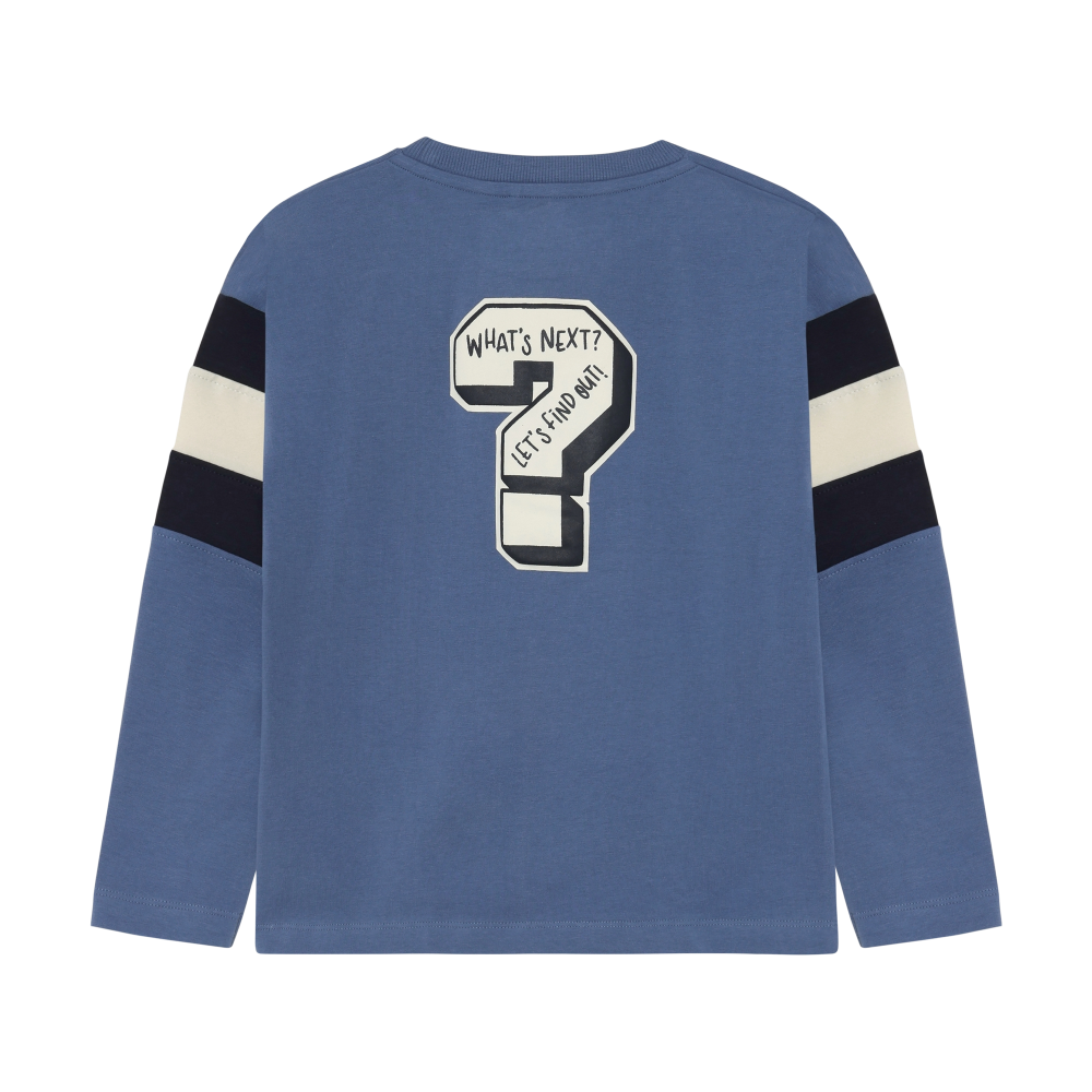 Long Sleeve T-Shirt- Dark Sapphire
