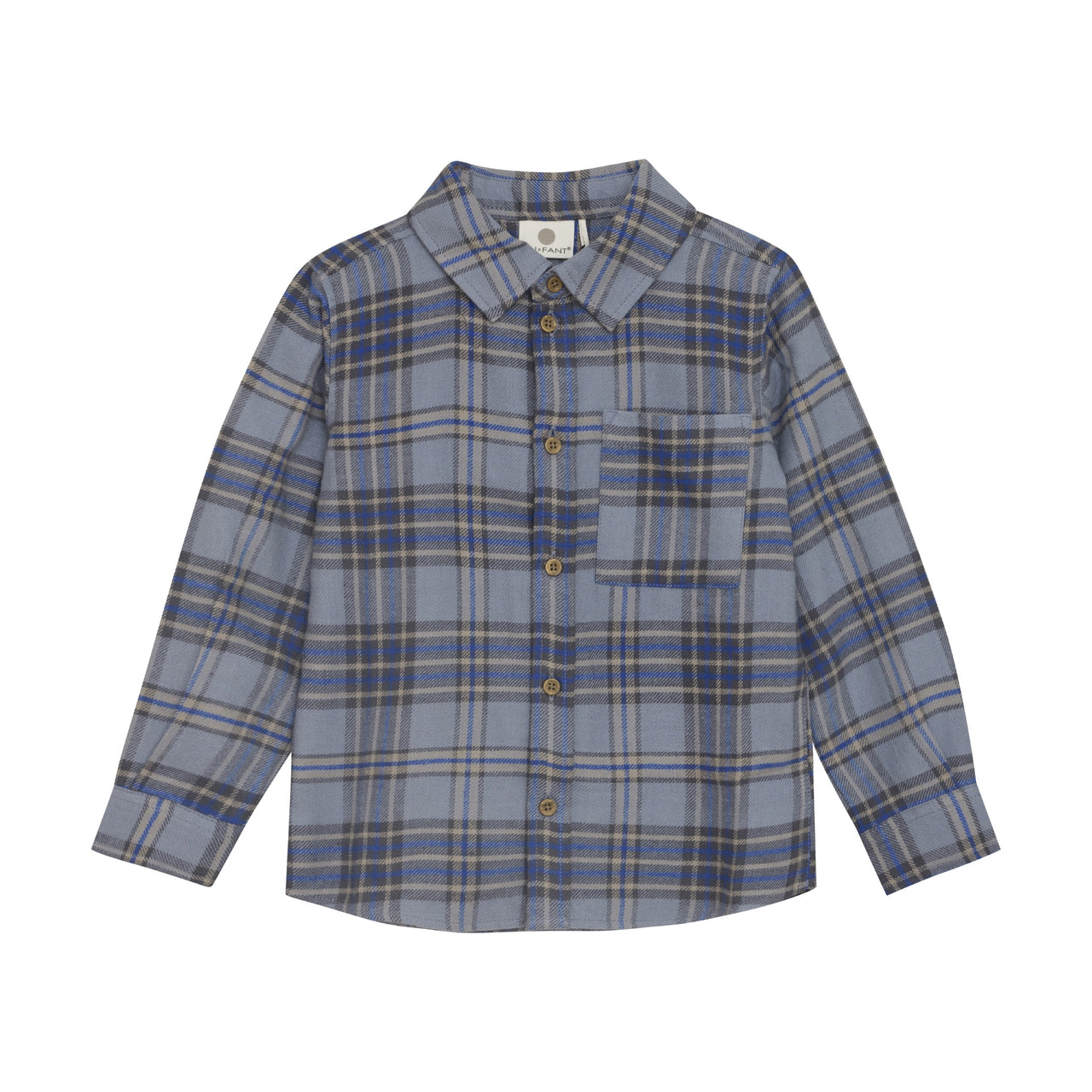 Flint Stone Plaid Button Down
