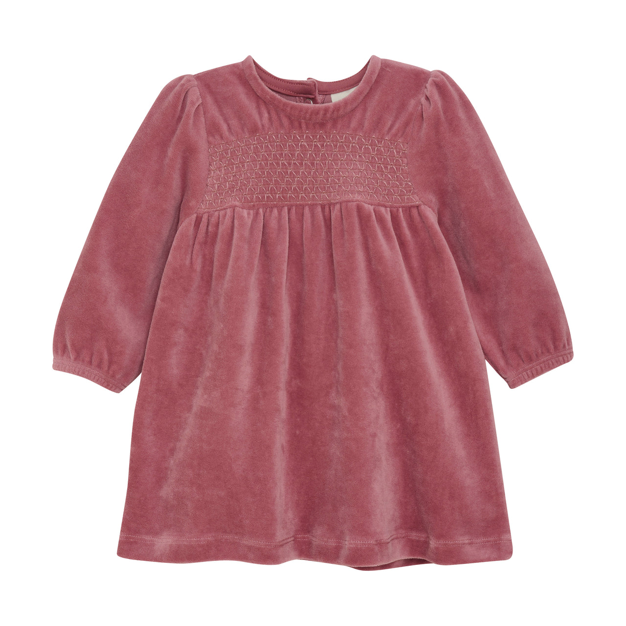 Nostalgia Rose Velour Dress
