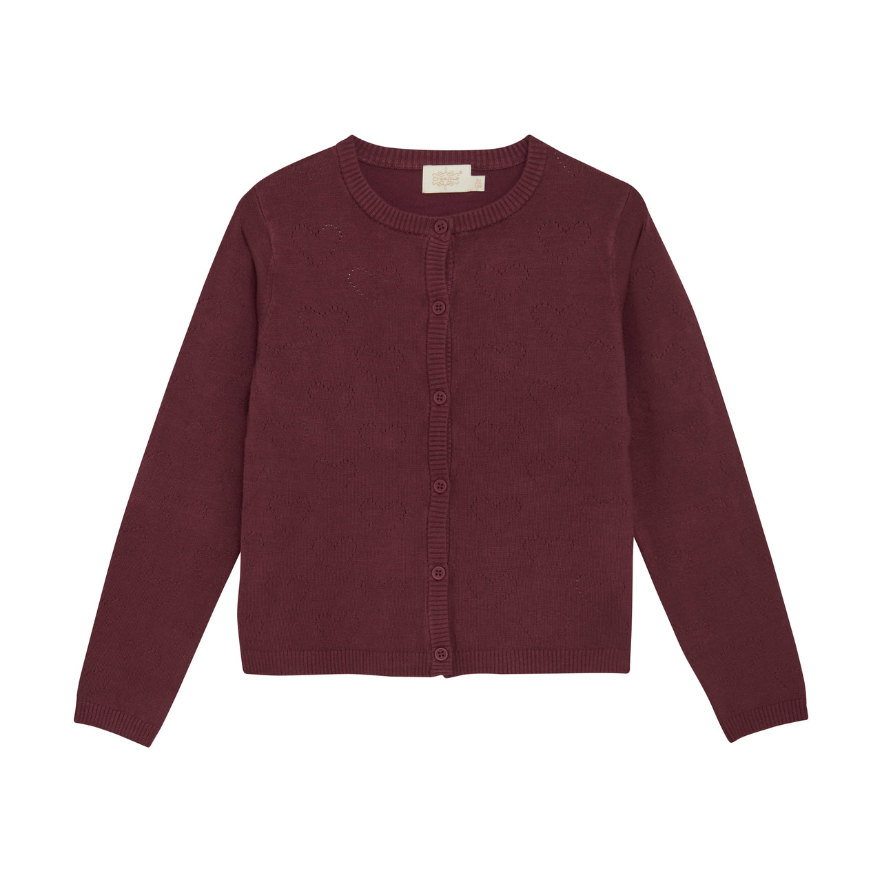 Vineyard Wine Pointelle Cardigan