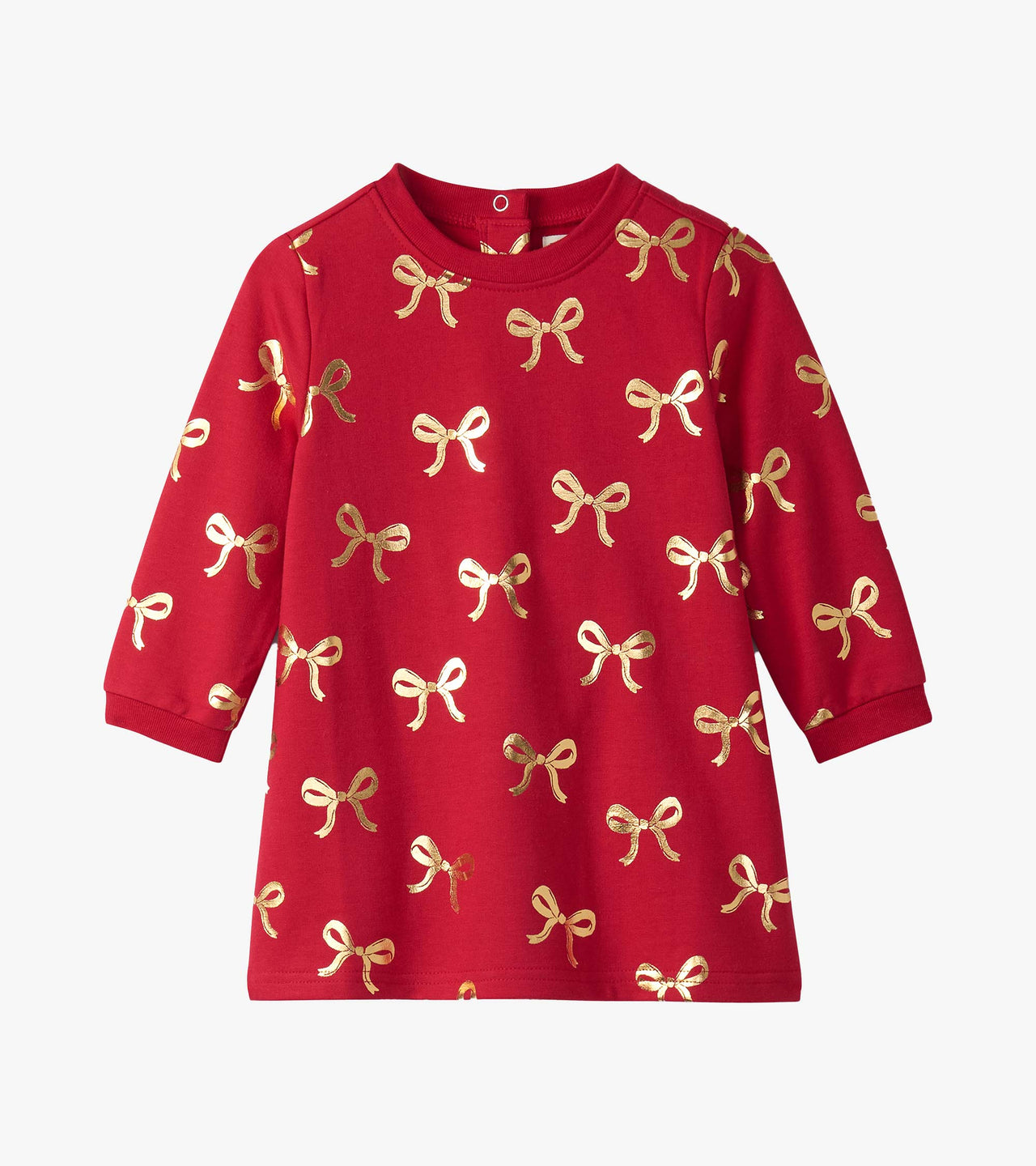 Bow Foil Dress