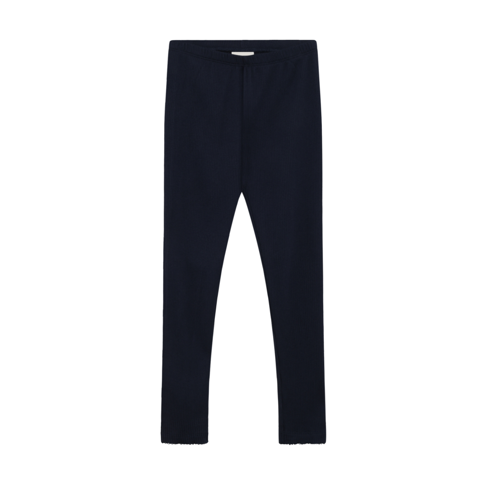 Ribbed Leggings- Dark Sapphire