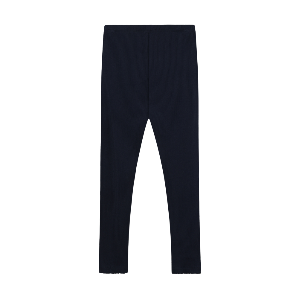 Ribbed Leggings- Dark Sapphire