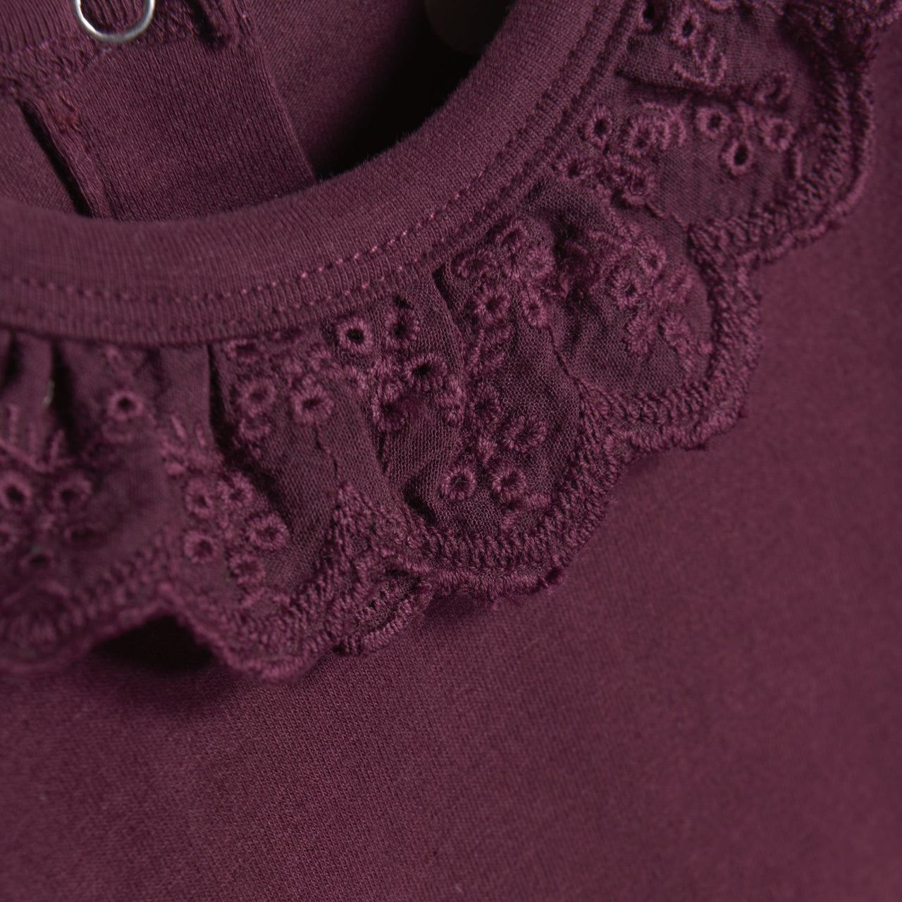 Fig Long Sleeve Collared Bodysuit