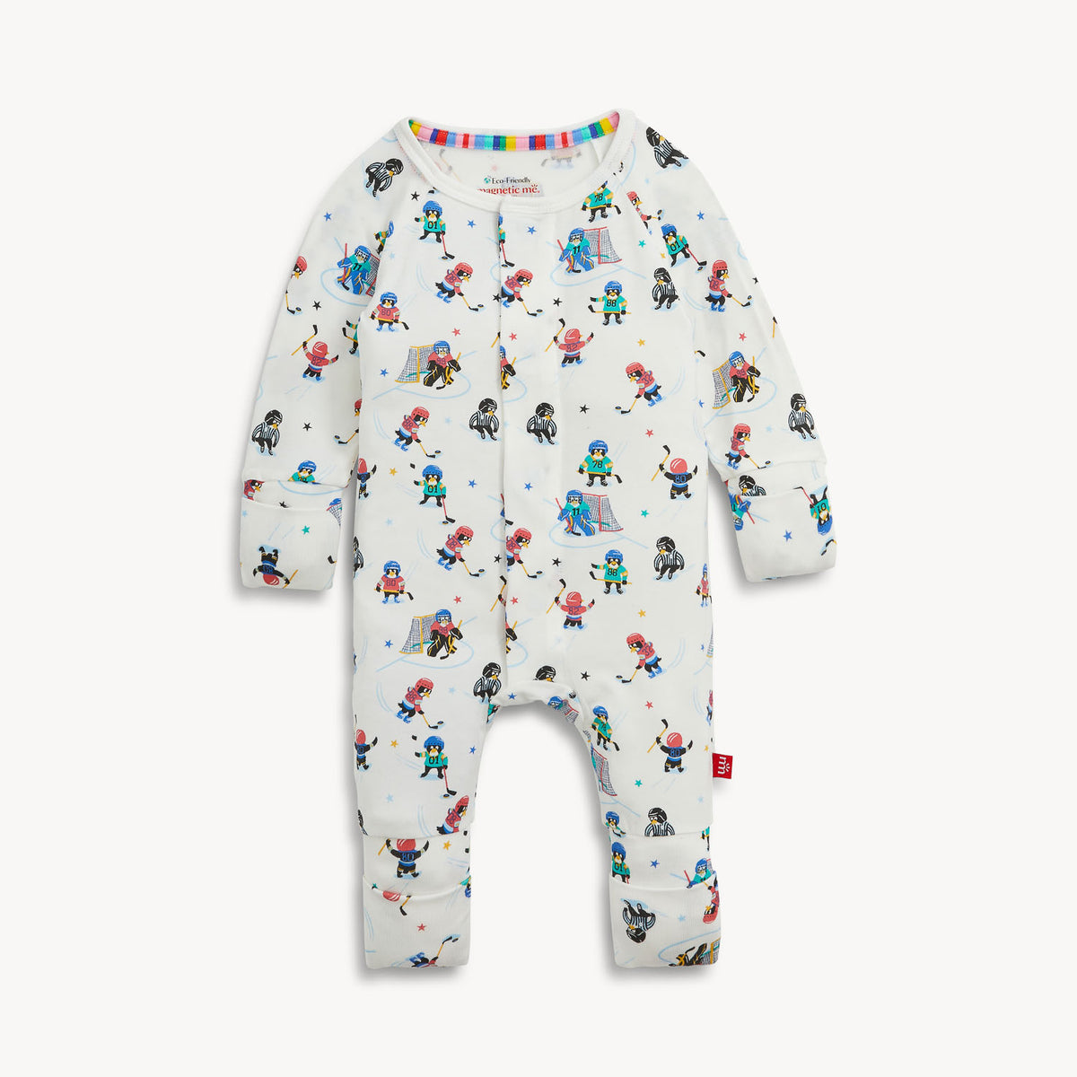 Magnetic Romper- Mighty Penguins