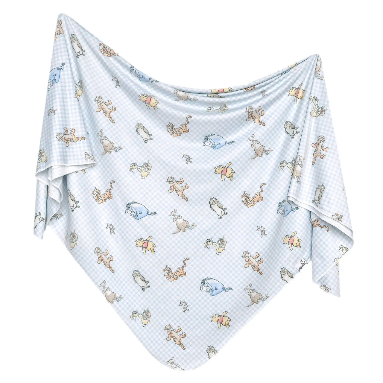 Knit Swaddle Blanket- Pooh & Friends